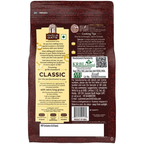 India Gate Classic Basmati Rice 1 kg
