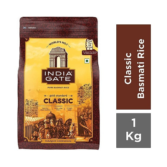 India Gate Classic Basmati Rice 1 kg