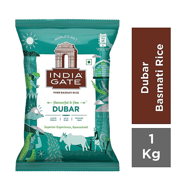 India Gate Dubar Basmati Rice 1 kg