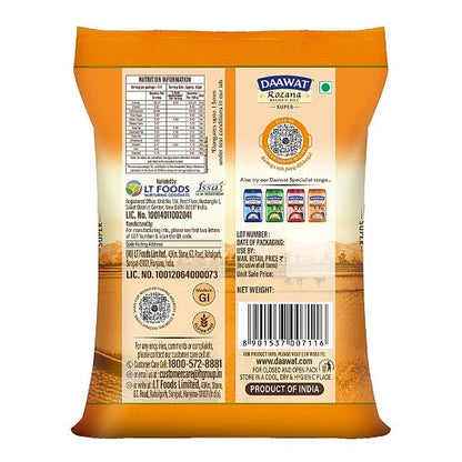 Daawat Rozana Super Basmati Rice 5 kg