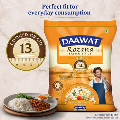 Daawat Rozana Super Basmati Rice 5 kg