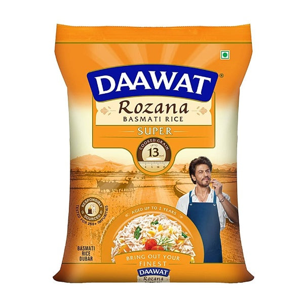 Daawat Rozana Super Basmati Rice 5 kg