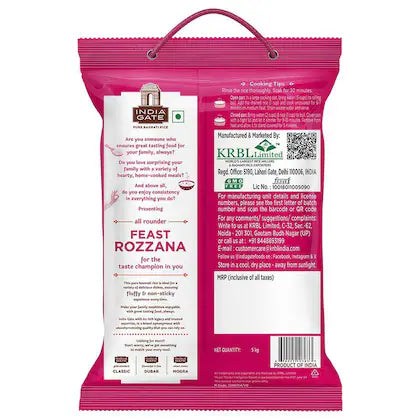 India Gate Rozana Basmati Rice 5 kg