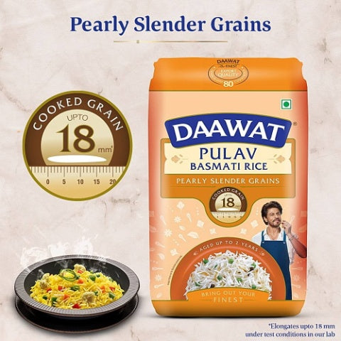 Daawat Pulav Basmati Rice 1 kg