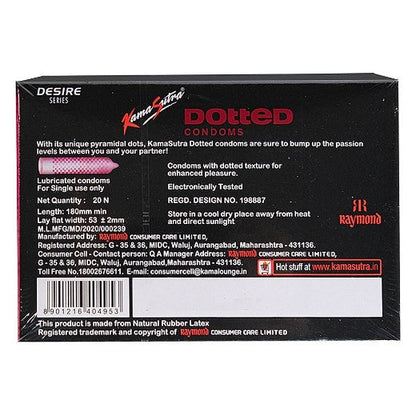 Kamasutra Dotted Condom 20 pcs