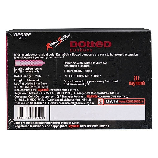 Kamasutra Dotted Condom 20 pcs