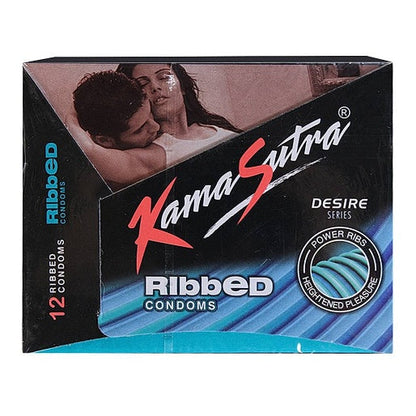 Kamasutra Ribbed Condom 12 pcs