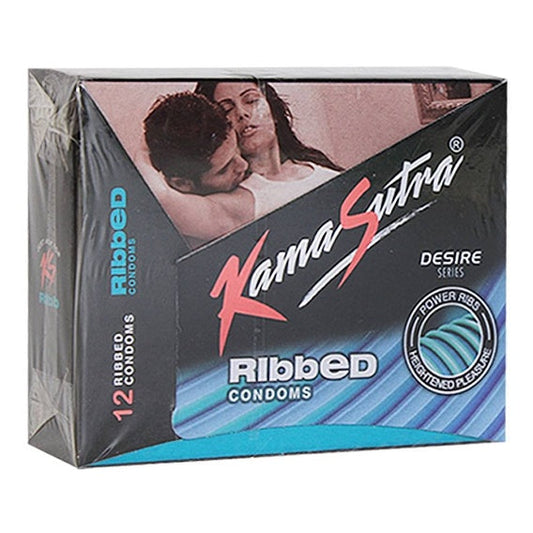 Kamasutra Ribbed Condom 12 pcs