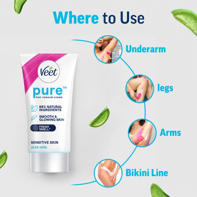 Veet Sensitive Skin Hair Removal 50 g