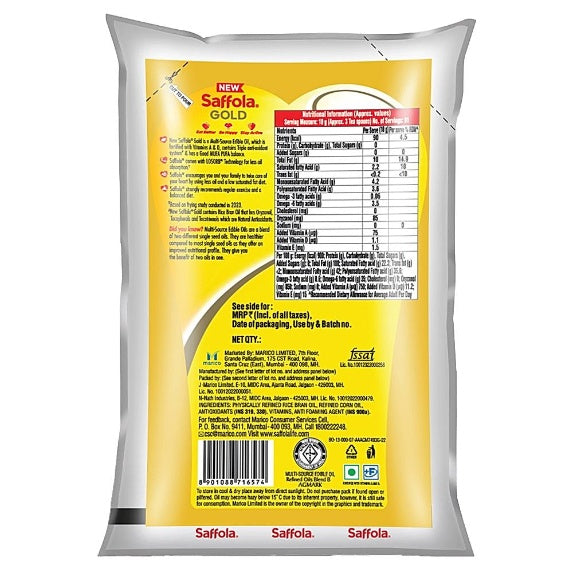 Saffola Gold Oil 1 ltr