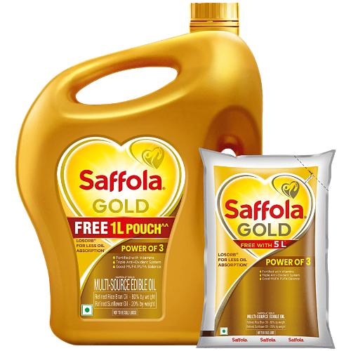 Saffola Gold Oil 5 ltr