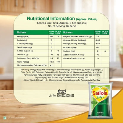 Saffola Tasty Oil 1 ltr