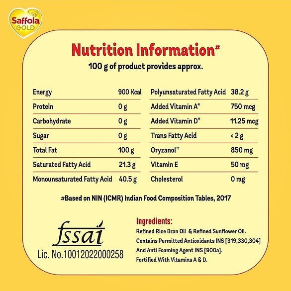 Saffola Gold Oil 15 ltr