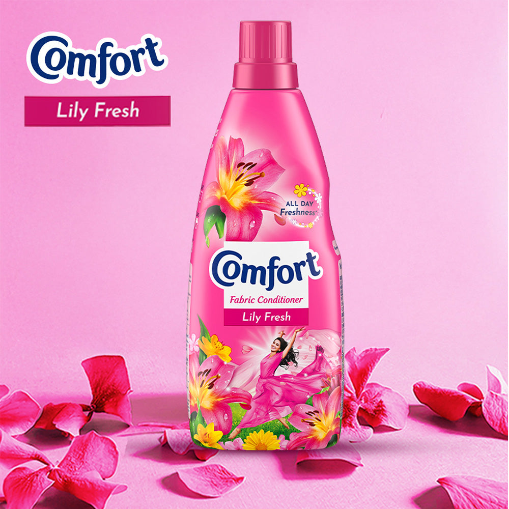 Comfort After Wash Lily Fresh Fabric Conditioner 860 ml