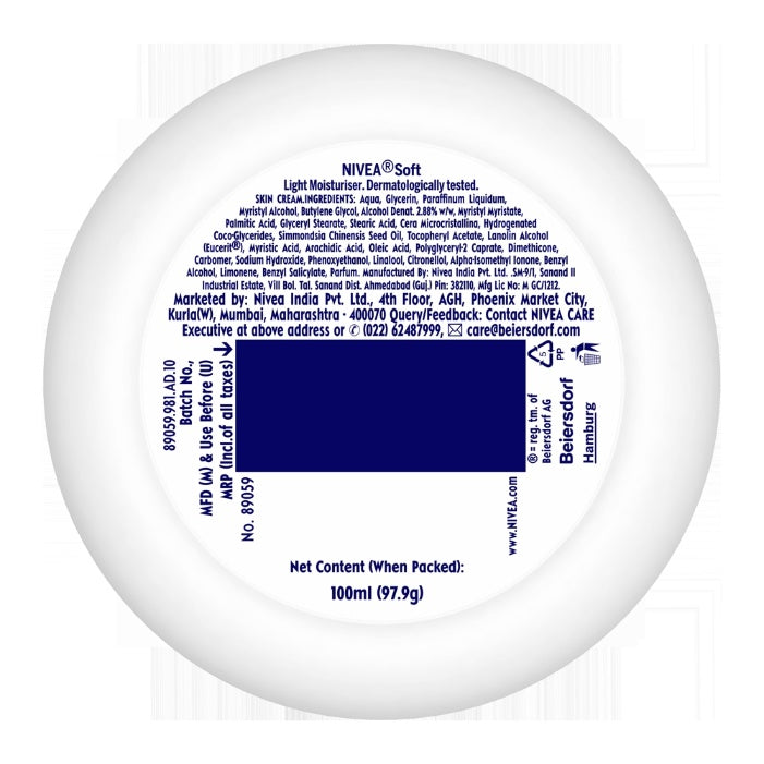 Nivea Soft Cream 100 ml