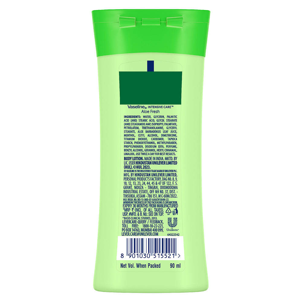 Vaseline Intensive Care Aloe Fresh Body Lotion 100 ml