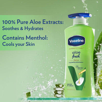 Vaseline Intensive Care Aloe Fresh Body Lotion 100 ml