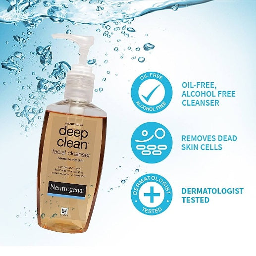 Neutrogena Deep Cln Facial Cleanser 200 ml
