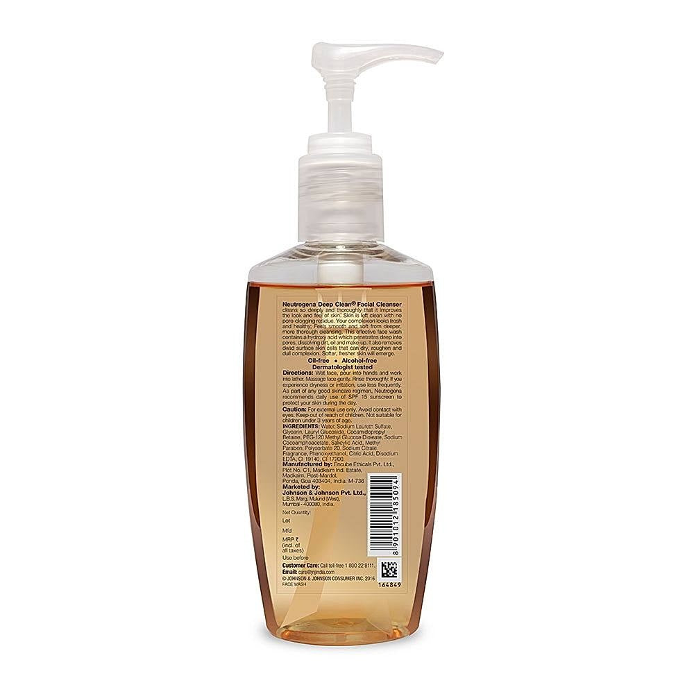 Neutrogena Deep Cln Facial Cleanser 200 ml