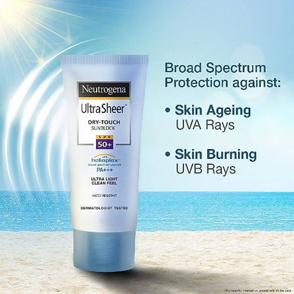 Neutrogena Ultrasheer Sunscreen Spf 50 88 ml