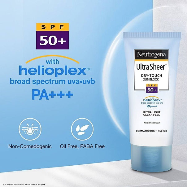 Neutrogena Ultrasheer Sunscreen Spf 50 88 ml