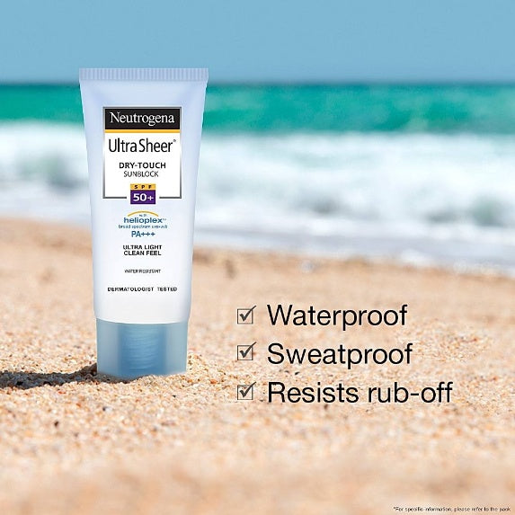 Neutrogena Ultrasheer Sunscreen Spf 50 88 ml