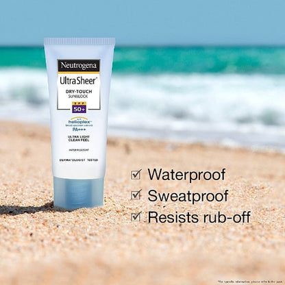 Neutrogena Ultrasheer Sunscreen Spf 50 88 ml