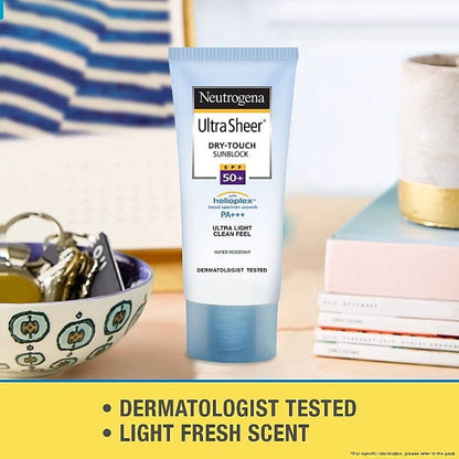 Neutrogena Ultrasheer Sunscreen Spf 50 88 ml