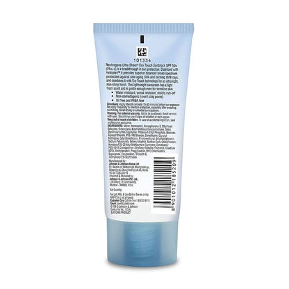 Neutrogena Ultrasheer Sunscreen Spf 50 88 ml