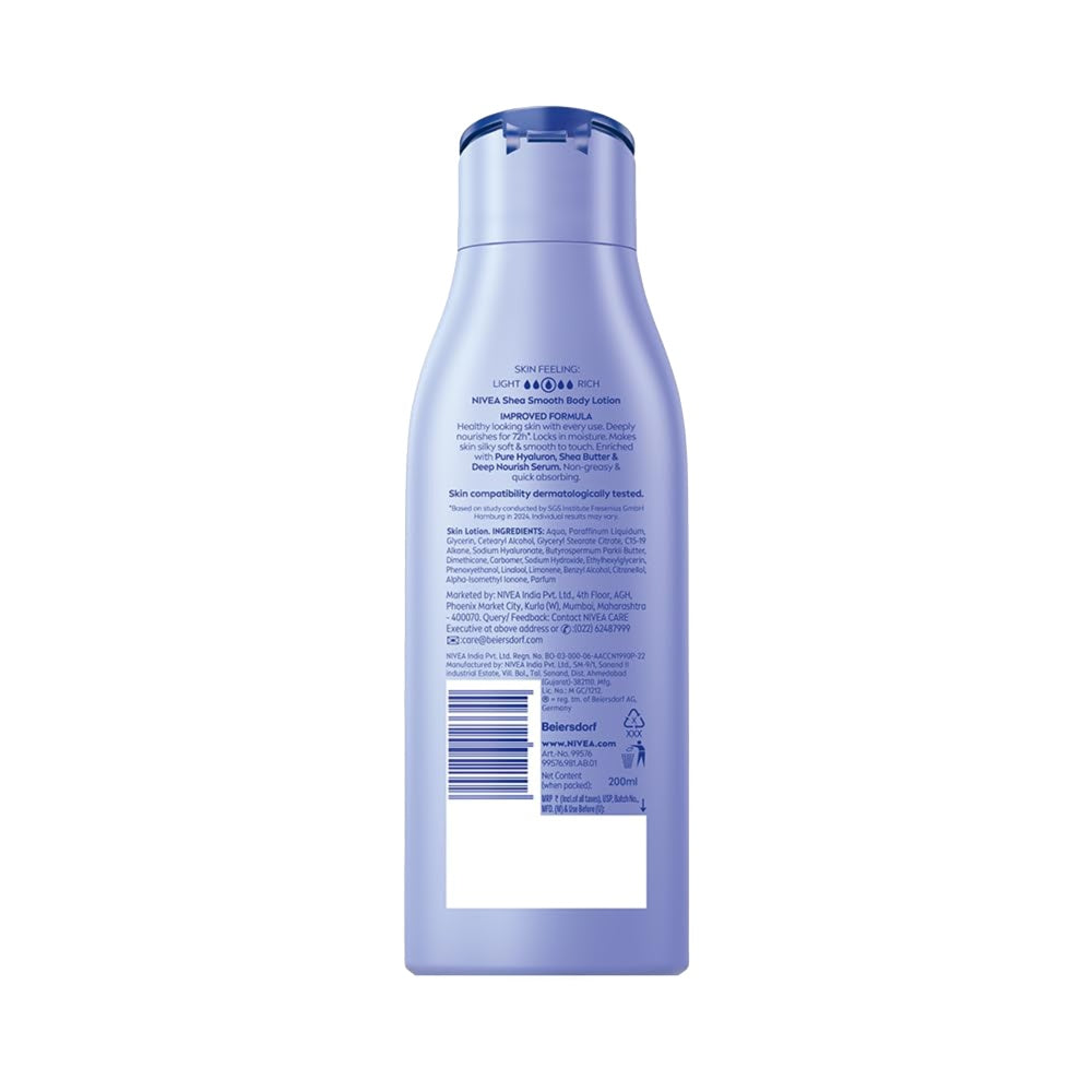 Nivea Smooth Milk Body Lotion 200 ml