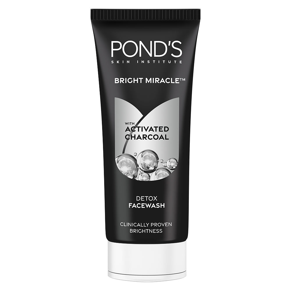 Ponds Pure Detox Anti-Pollution Purity Face Wash With Activated Charcoal 100 gm