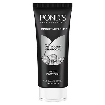 Ponds Pure Detox Anti-Pollution Purity Face Wash With Activated Charcoal 100 gm