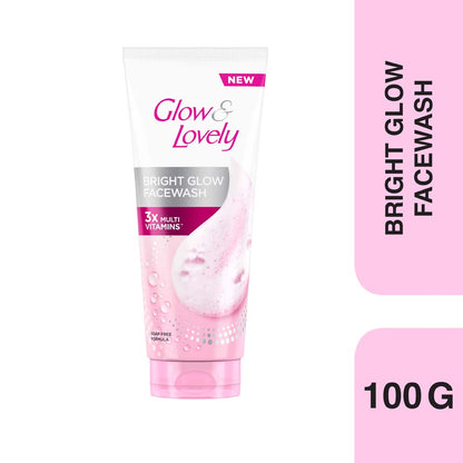 Glow & Lovely Insta Glow Multivitamins Face Wash For Bright Skin 100 g