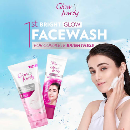 Glow & Lovely Insta Glow Multivitamins Face Wash For Bright Skin 100 g