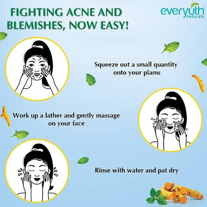 Everyuth Tulsi Turmeric Face Wash 150 g