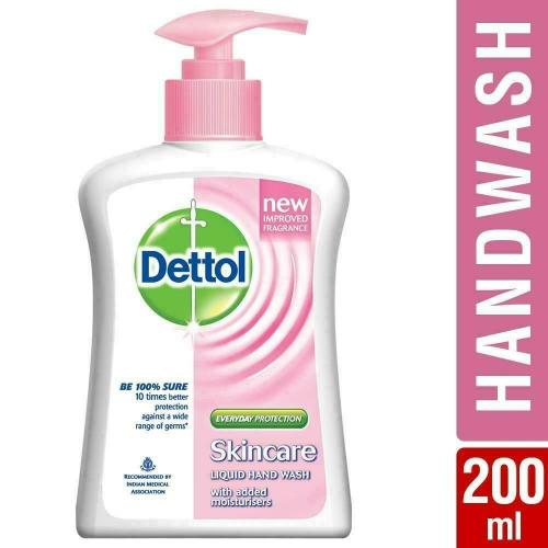 Dettol Skin Care Hand Wash Pump 200 ml