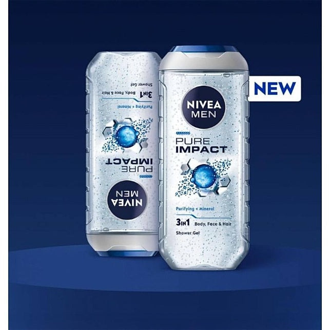 Nivea Men Pure Impact Shower Gel 250 ml