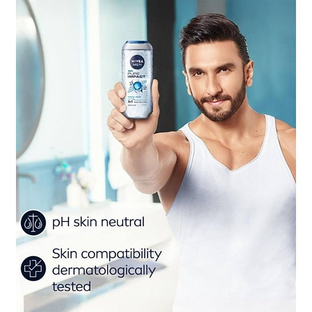 Nivea Men Pure Impact Shower Gel 250 ml