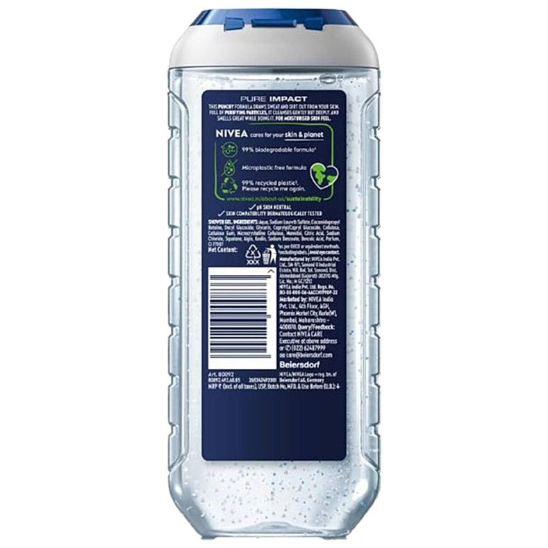 Nivea Men Pure Impact Shower Gel 250 ml