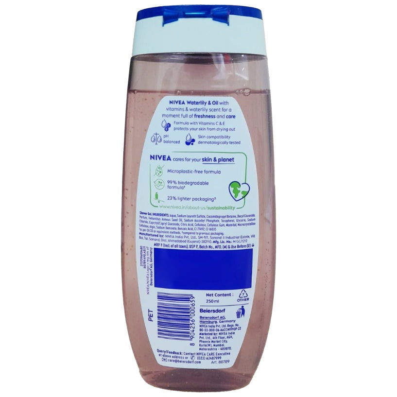 Nivea Water Lily Shower Gel 250 ml