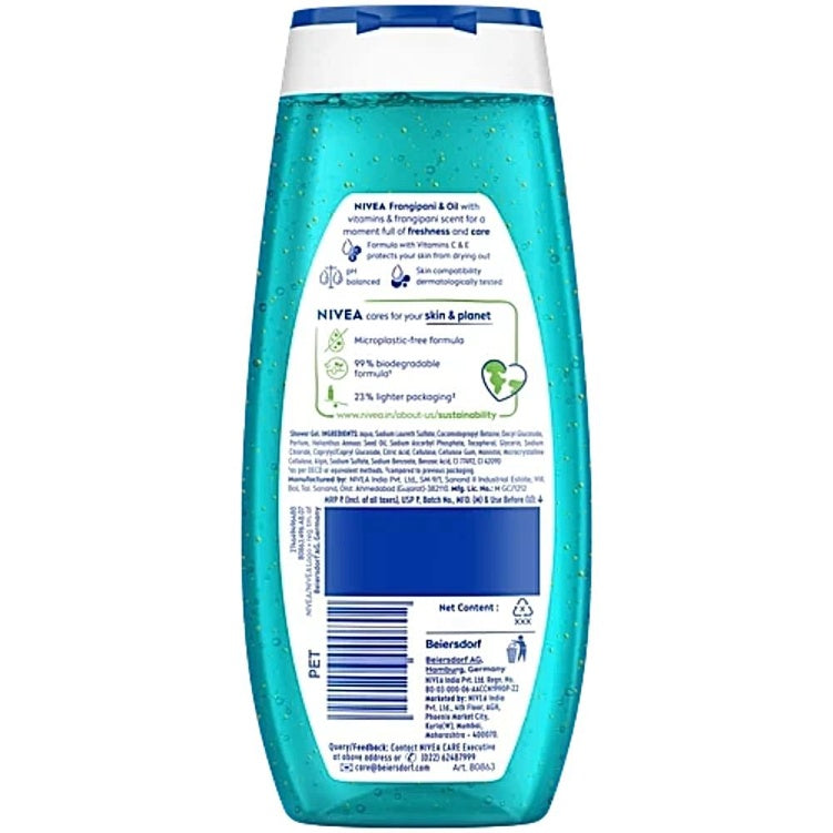 Nivea Frangipani And Oil Shower Gel 250 ml
