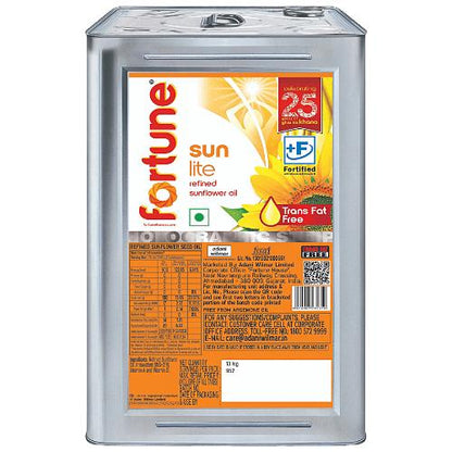 Fortune Sunflower Oil Tin 13 Kg