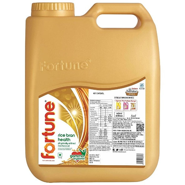 Fortune Rice Bran Oil Jar 15 ltr