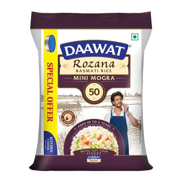 Daawat Rozana Mini Mogra Rice 10 kg