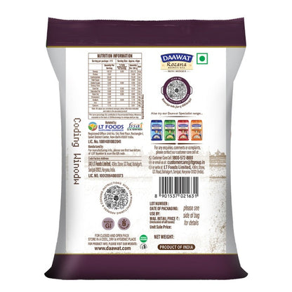 Daawat Sehat Mini Mogra Basmati Rice 5 kg