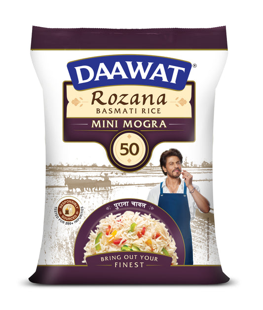 Daawat Sehat Mini Mogra Basmati Rice 5 Kg