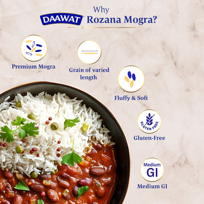 Daawat Rozana Mogra Basmati Rice 10 kg