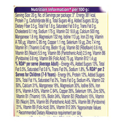 Bournvita Pro Chocolate Drink Pouch 75 g