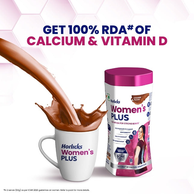 Horlicks Women'S Plus Chocolate Jar 400 g