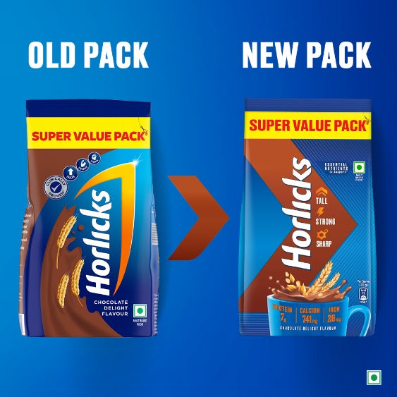 Horlicks Chocolate Delight Drinks Pouch 750 g